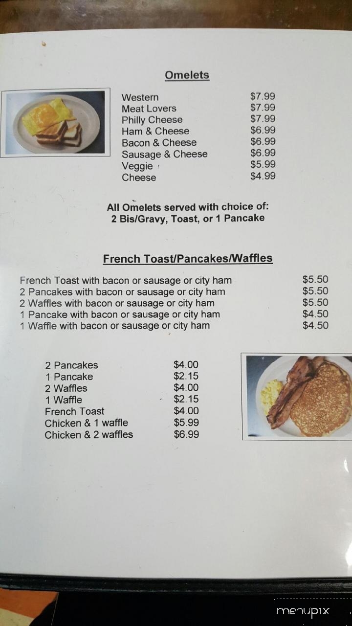 All Star Cafe - Huntingdon, TN menu_pic
