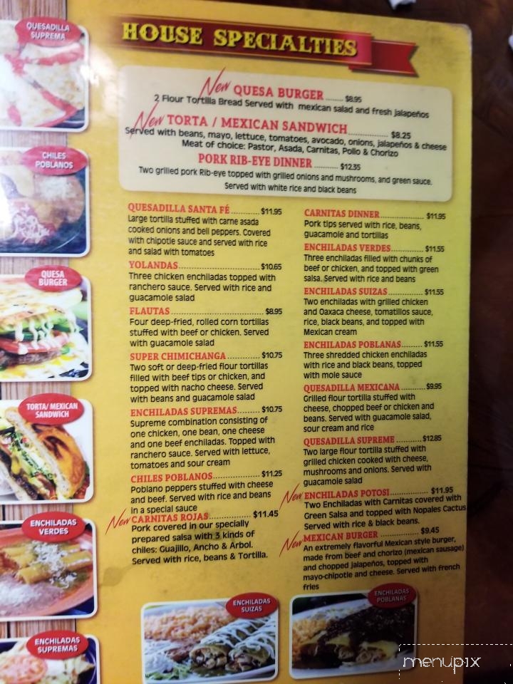 Menu Of Rodeo Mexican Grill In Troy Al 36081