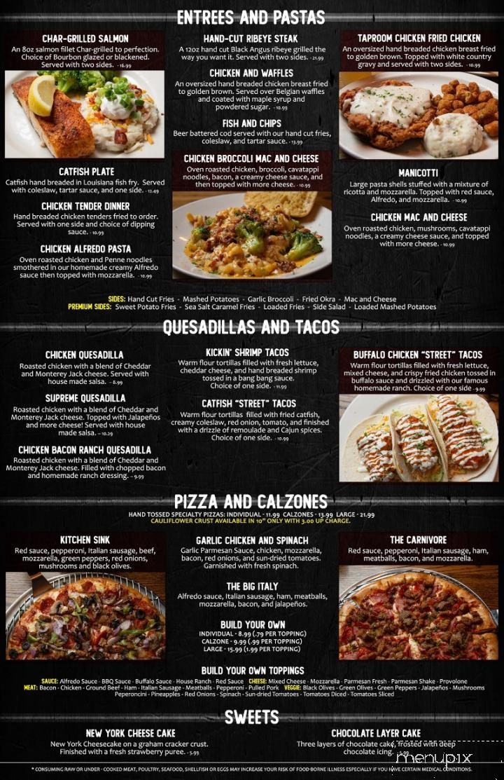 Brick & Forge - Conway, AR menu_pic