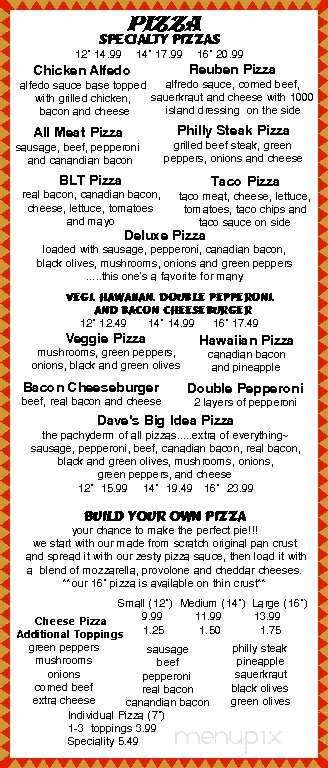 Pizza Factory - Epworth, IA menu_pic