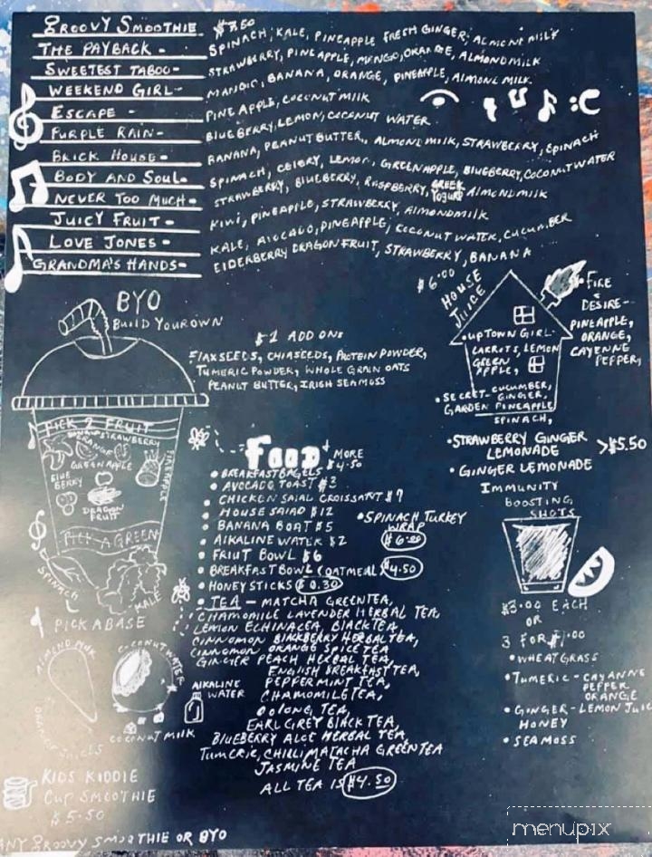 Smoothie Groove - Aiken, SC menu_pic