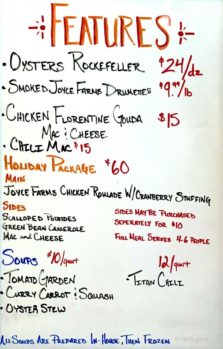 Vin 205 - Winston Salem, NC menu_pic