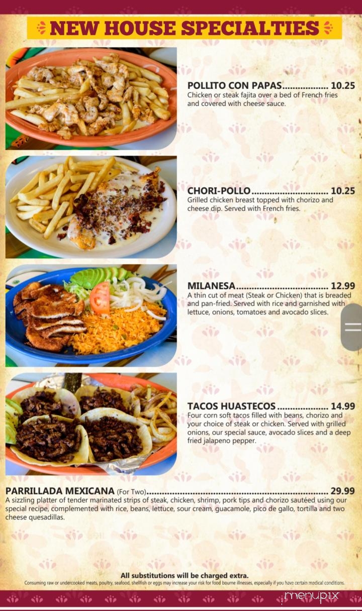 La Rosita Mexican Restaurant - Greenbrier, AR menu_pic