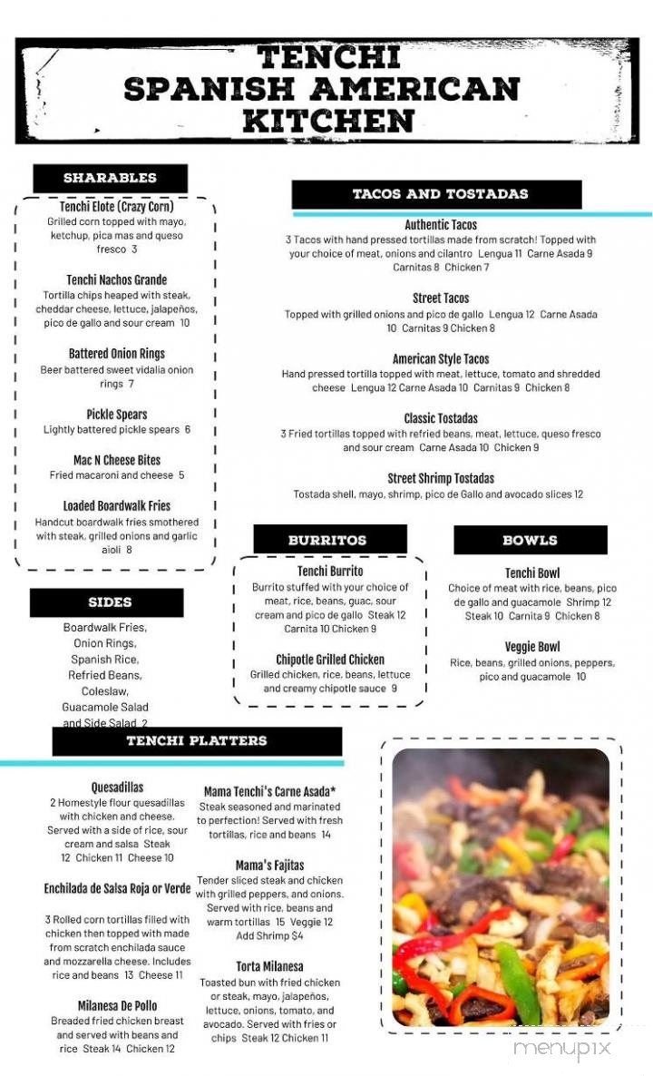 Tenchi - Greensboro, MD menu_pic