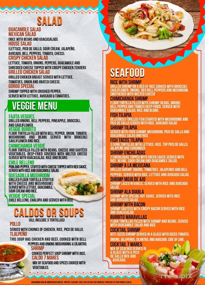 La Herradura Mexican Grill - Beatrice, NE menu_pic