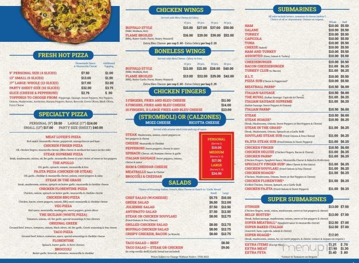 Jo Jo's Pizza & Subs - Buffalo, NY