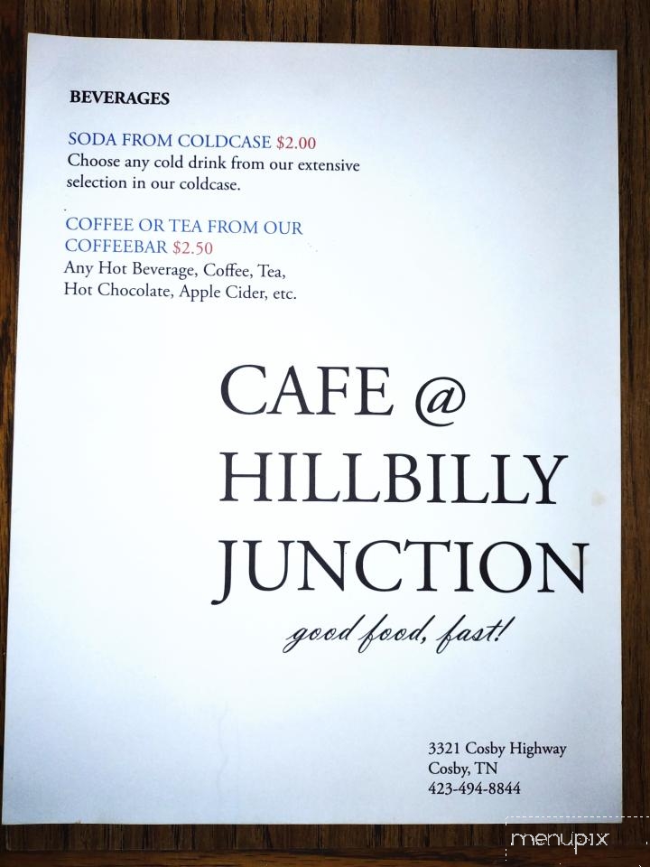 Hillbilly Junction Cafe - Cosby, TN