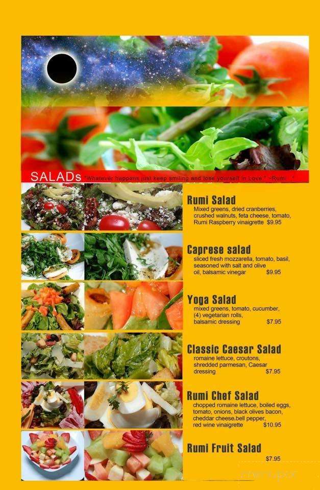 Rumi Cafe - Sherman Oaks, CA menu_pic