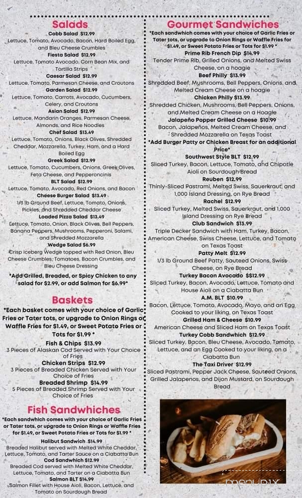 Club Mecca - Price, UT menu_pic