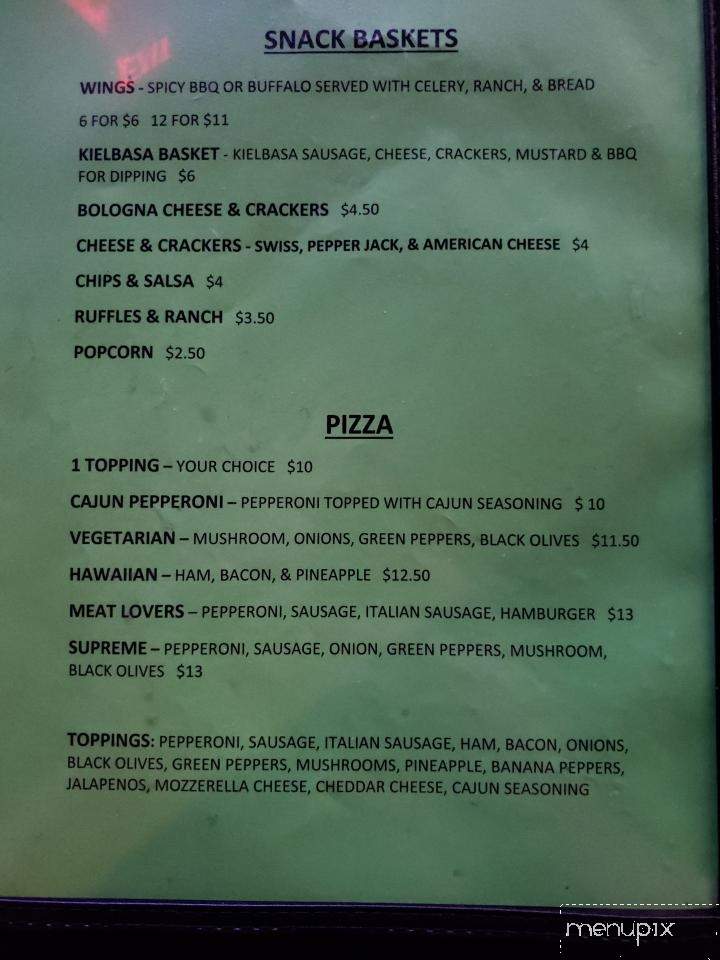 Players Inn - Nashville, TN menu_pic