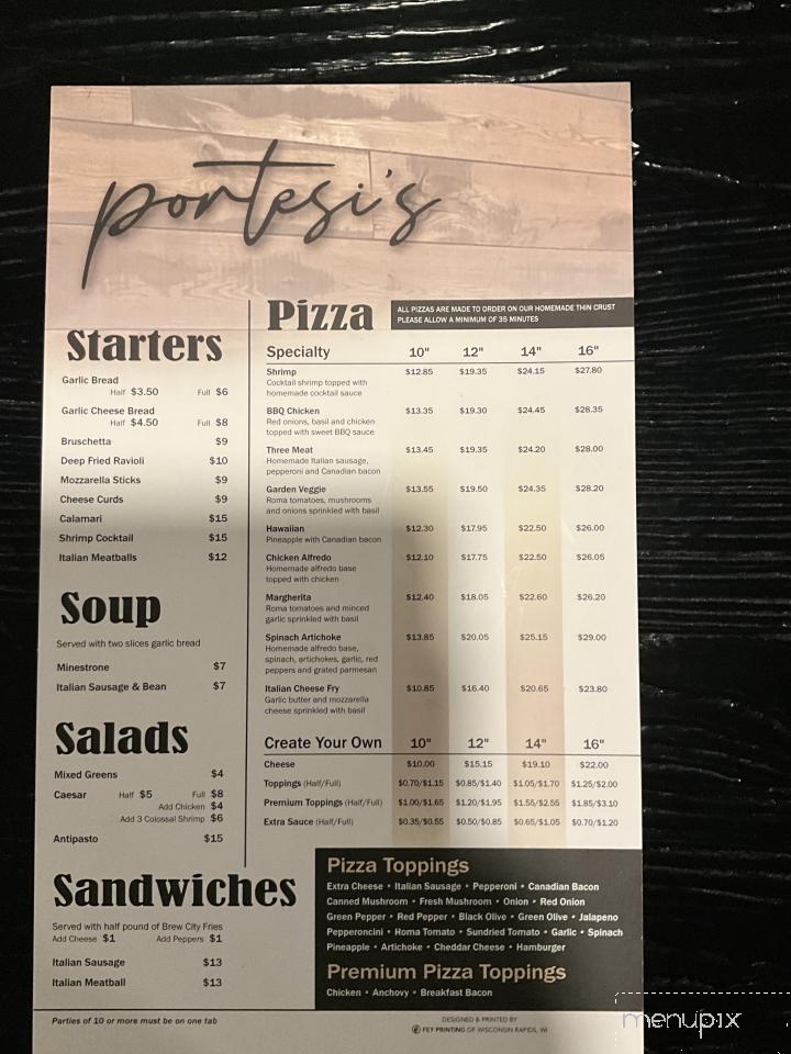 Portesi Fine Foods - Wisconsin Rapids, WI menu_pic