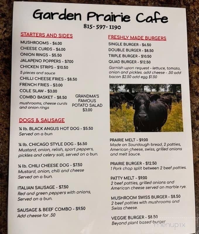 Garden Prairie Cafe - Garden Prairie, IL