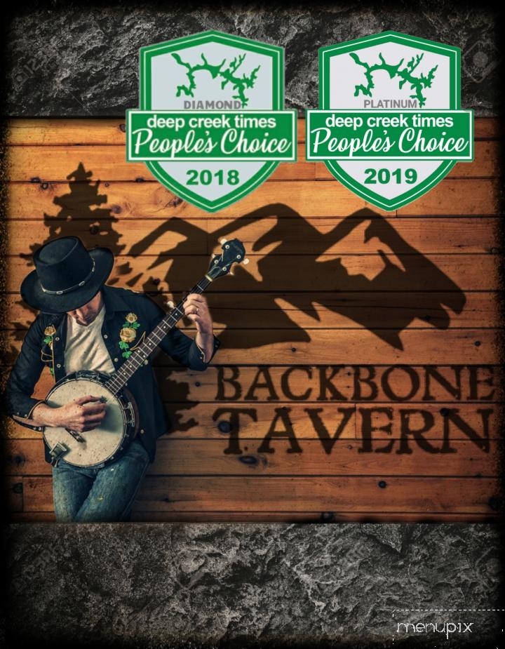 Backbone Tavern - Oakland, MD