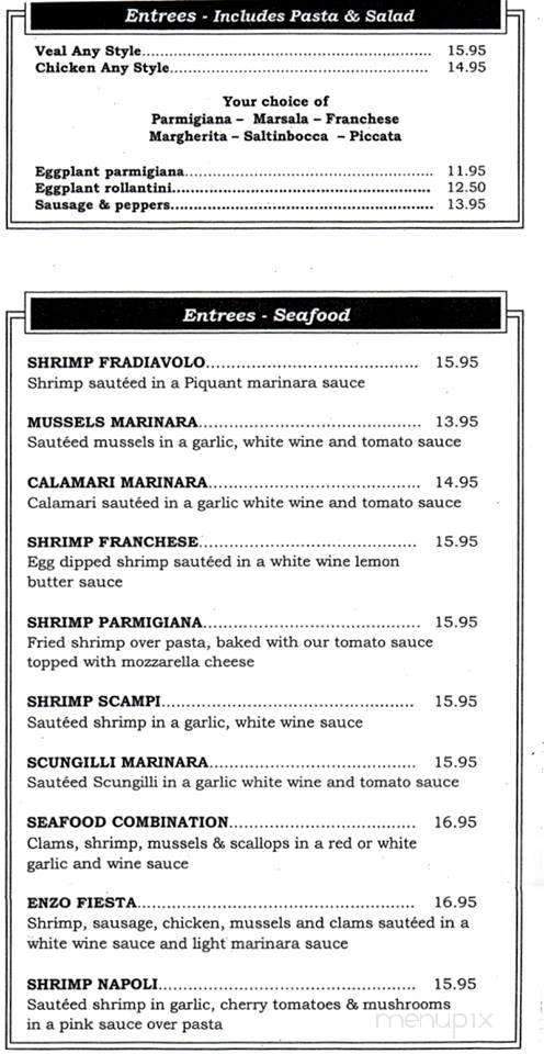 Bella Napoli - Millstone Twp, NJ menu_pic