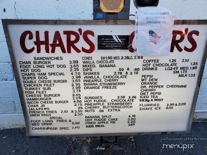 Char's Hamburgers - Lexington, NC