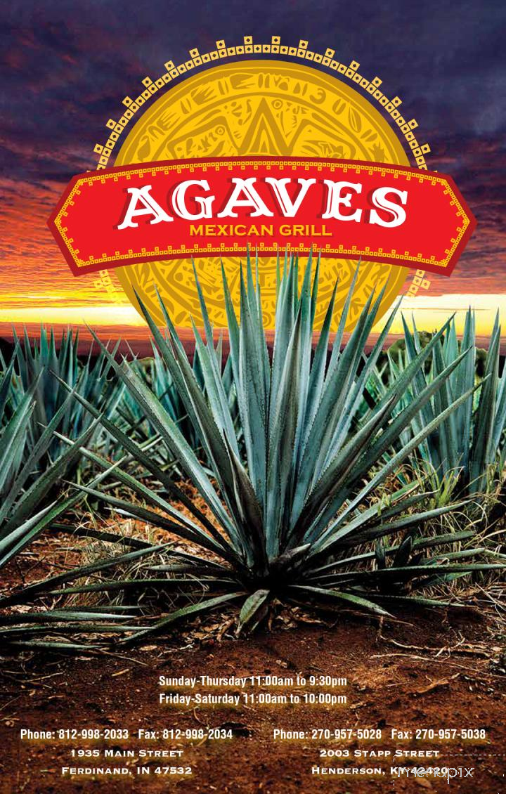 Agaves Mexican Grill - Henderson, KY menu_pic