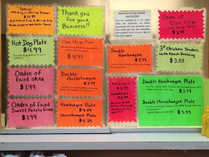 Adam's Fried Fish - Rock Hill, SC menu_pic
