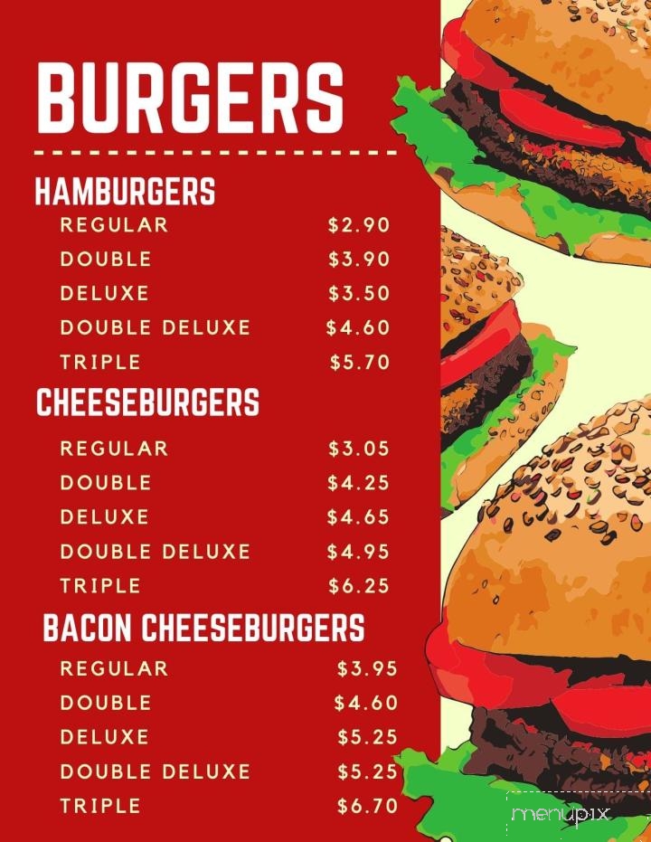 Palubicki's Eats 'n' Treats - Crandon, WI menu_pic