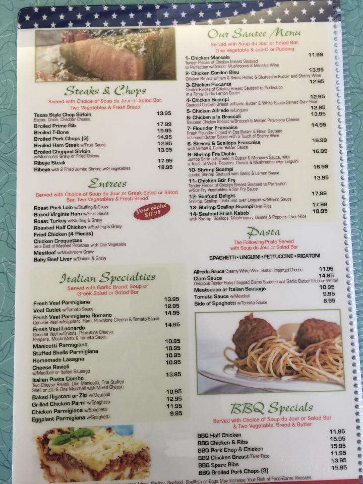 Seaford Eagle Diner - Seaford, DE menu_pic