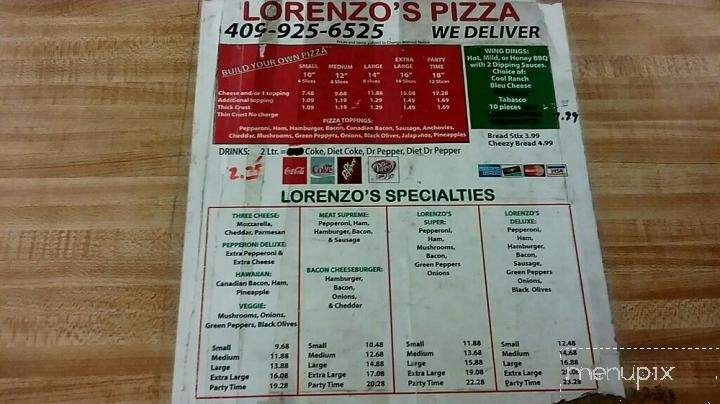 Lorenzo's Pizza - Santa Fe, TX