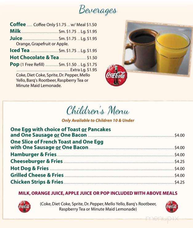 B's Country Cafe - Iron Mountain, MI menu_pic