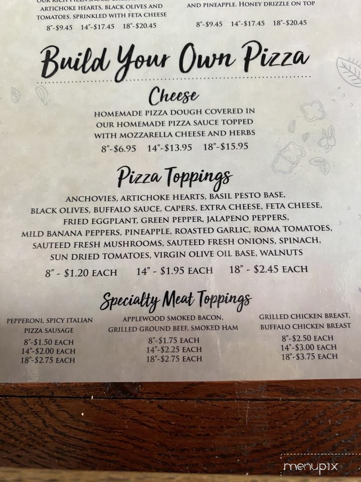 1849 Pizza & Wing Company - Statesville, NC menu_pic