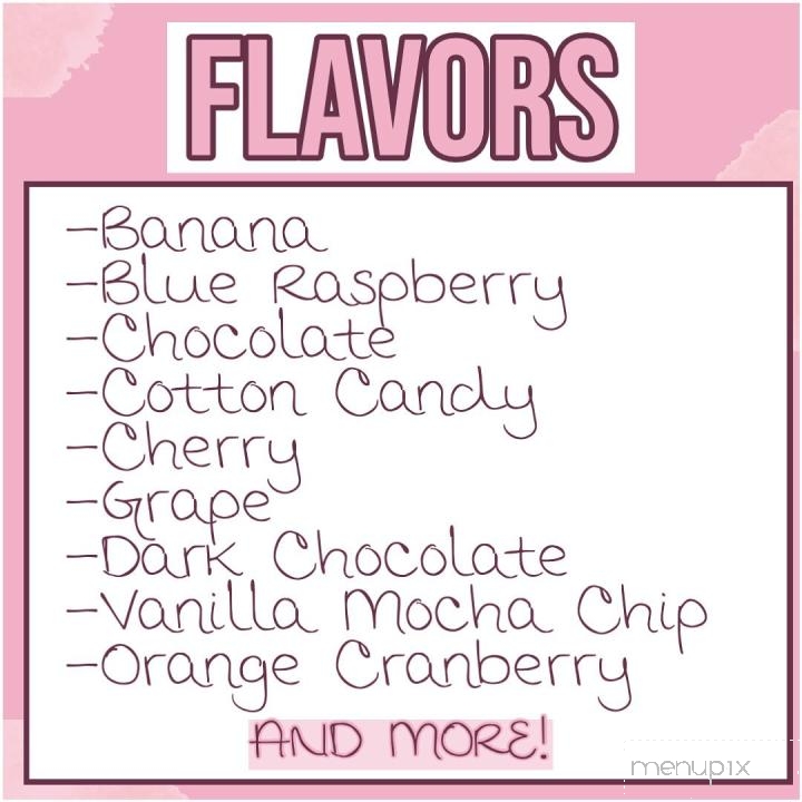 Lava Ice Shop - Port Charlotte, FL menu_pic