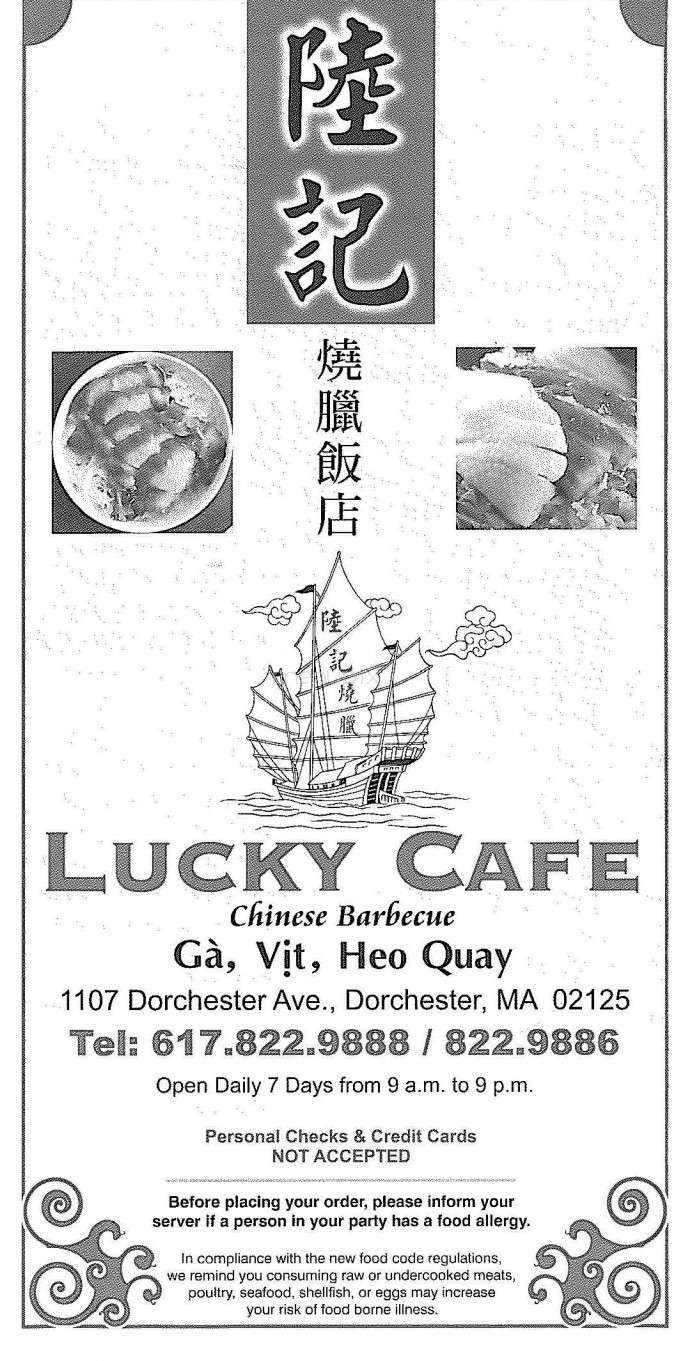 Lucky Cafe - Dorchester, MA