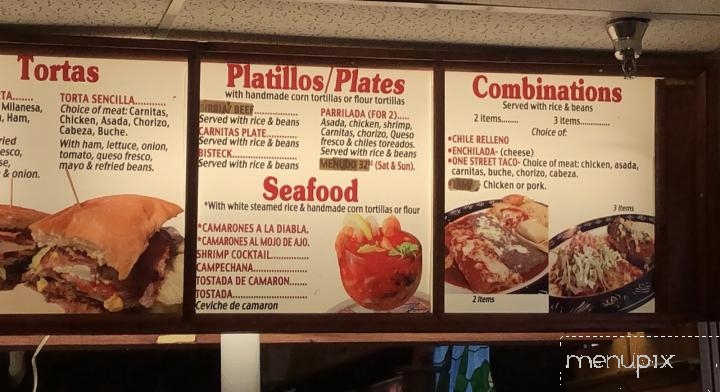 Ay Caramba - Phelan, CA menu_pic