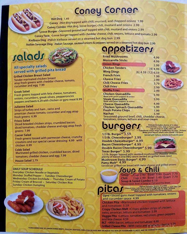 Bizzy Bee Coney Island - Southgate, MI menu_pic