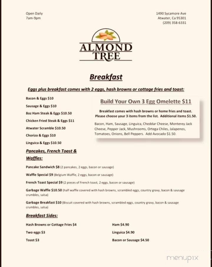 Almond Tree Restaurant - Atwater, CA
