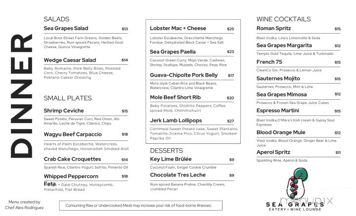 Sea Grapes Eatery + Wine Lounge - St. Pete Beach, FL
