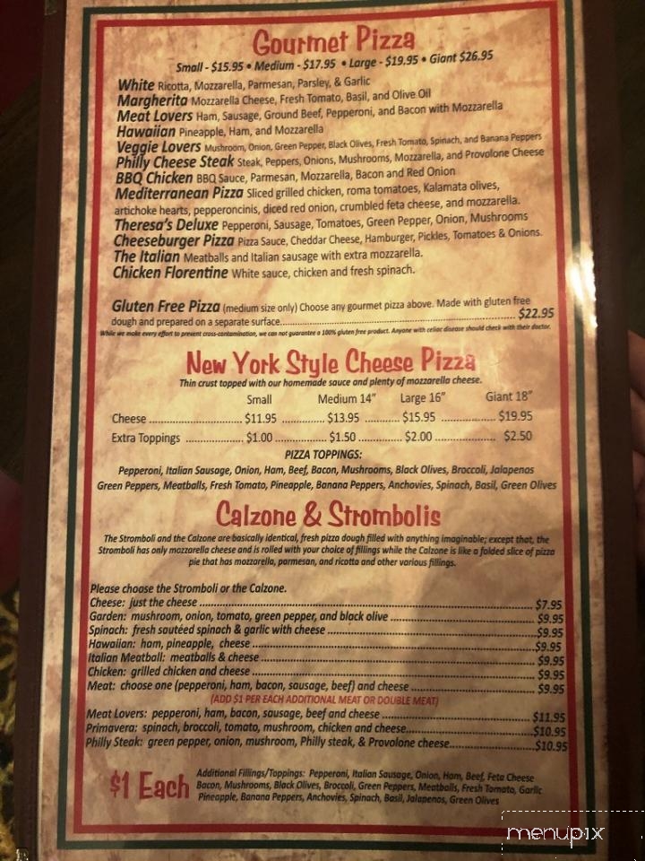 Little Italy of Tellico Village - Loudon, TN menu_pic