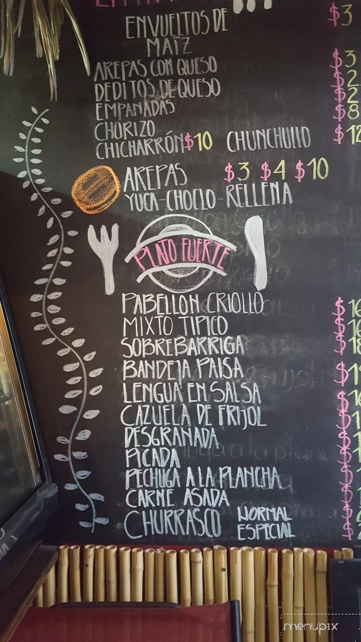 Picaditas - Calgary, AB menu_pic