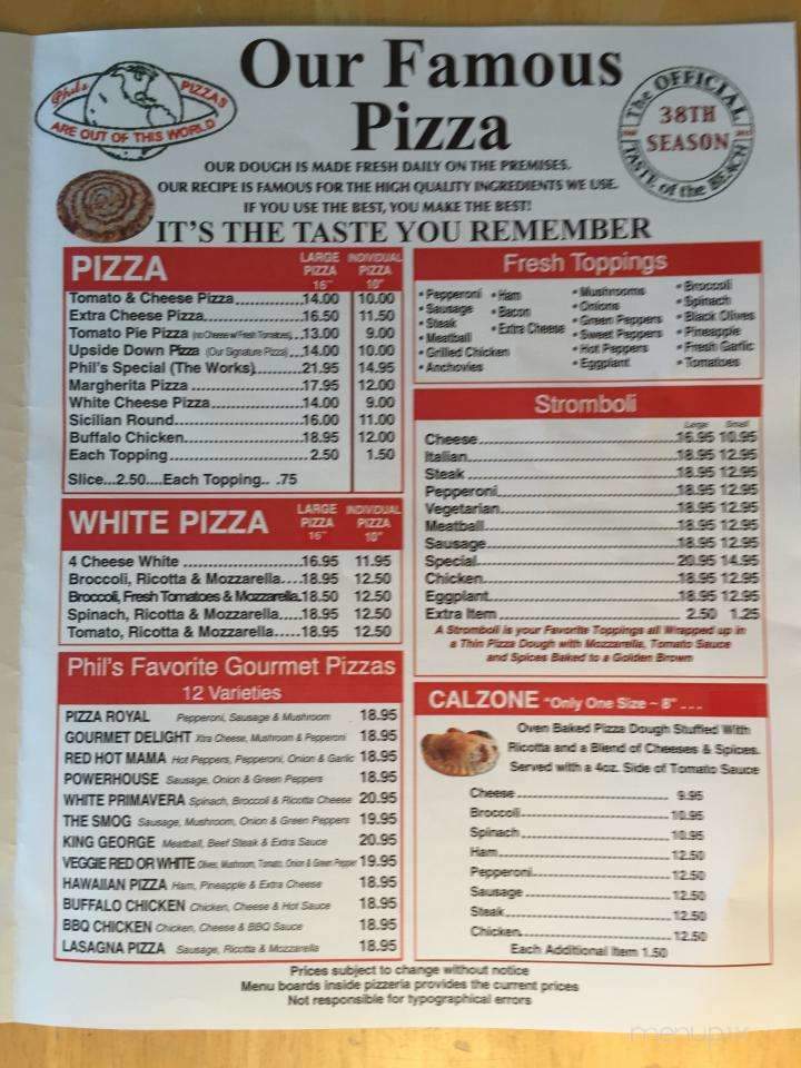 Phil' s Pizzeria - Sea Isle City, NJ