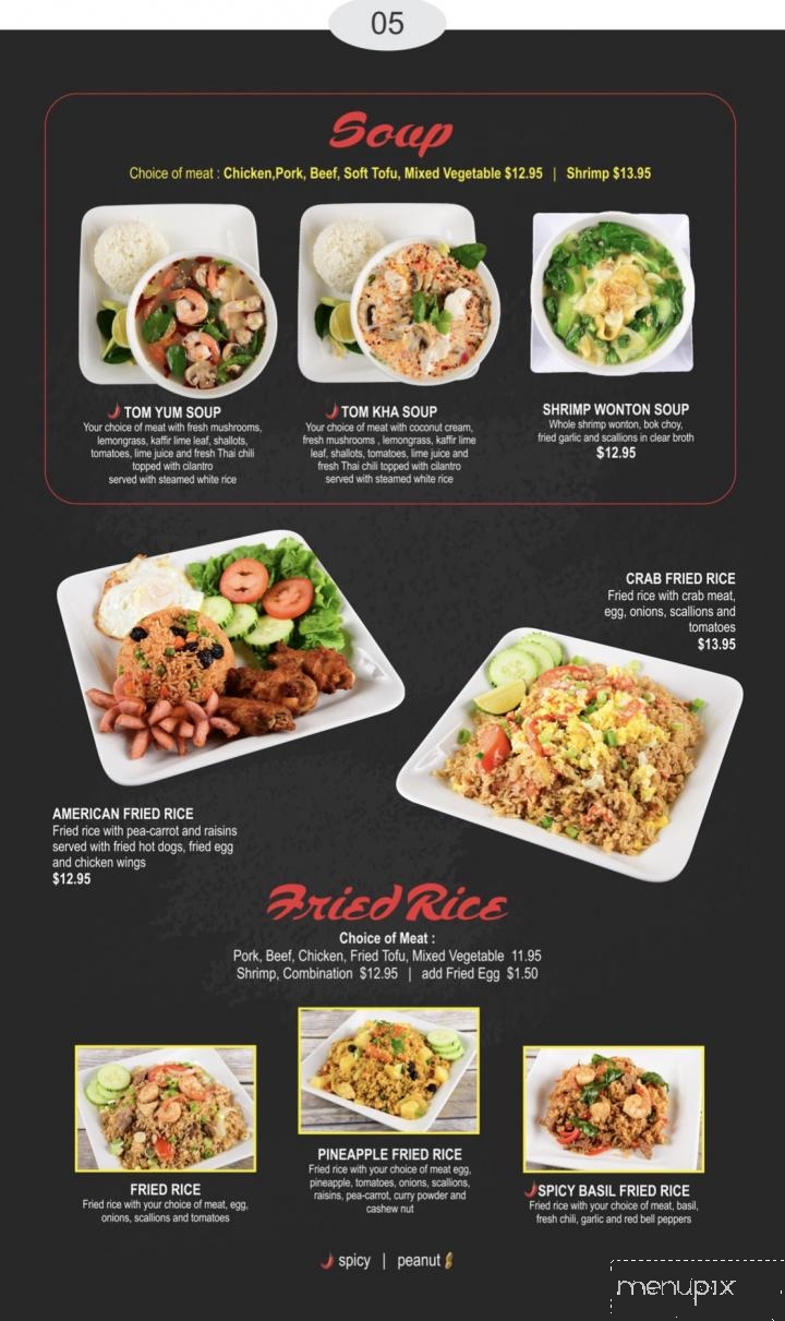 Pho VT - Los Angeles, CA menu_pic