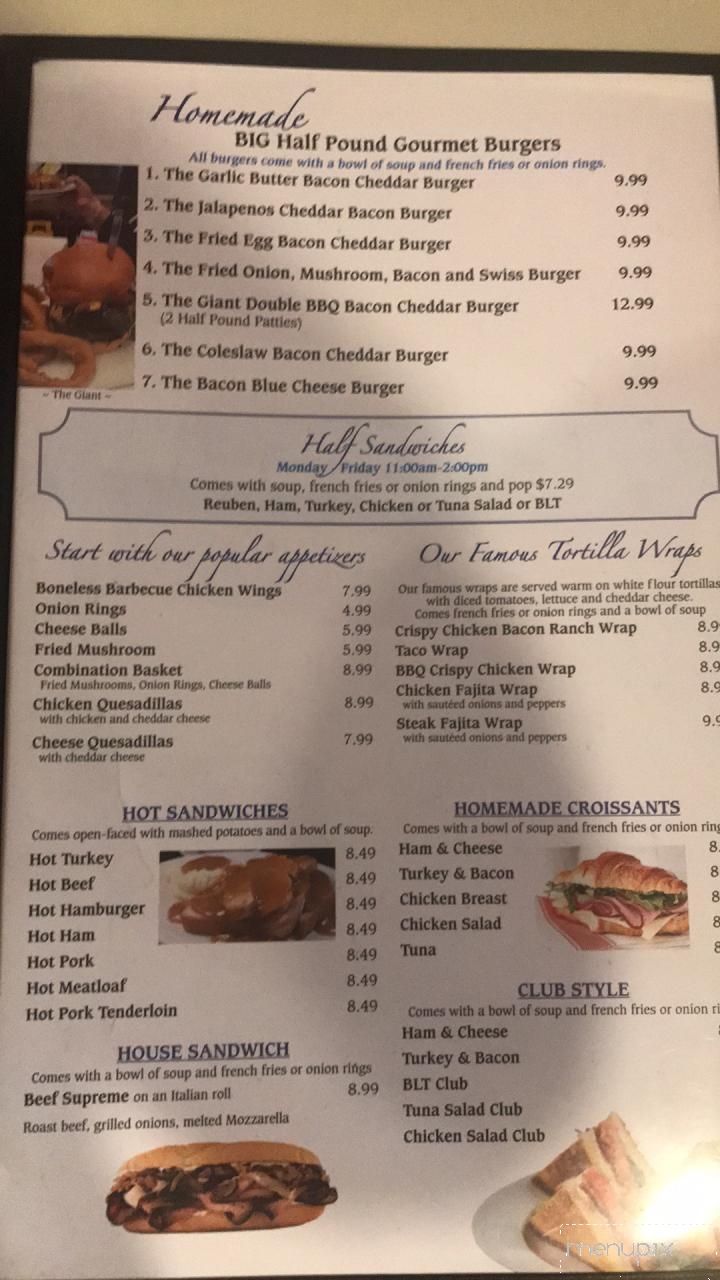 Brothers Inn Family Restaurant - Lanark, IL menu_pic