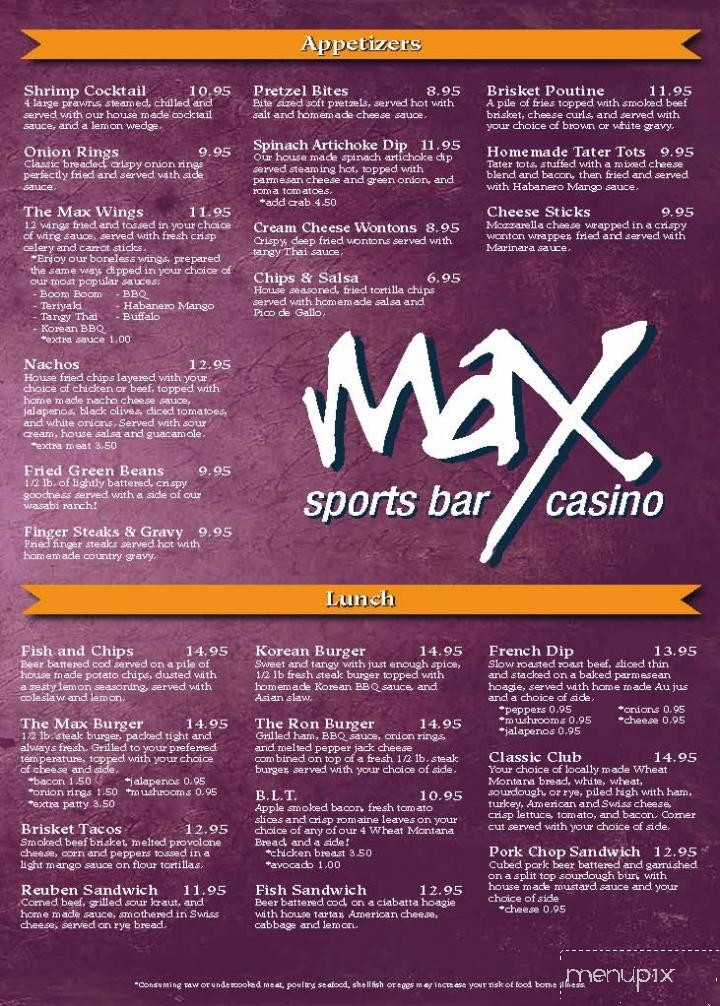 Max Casino and Sports Bar - Great Falls, MT