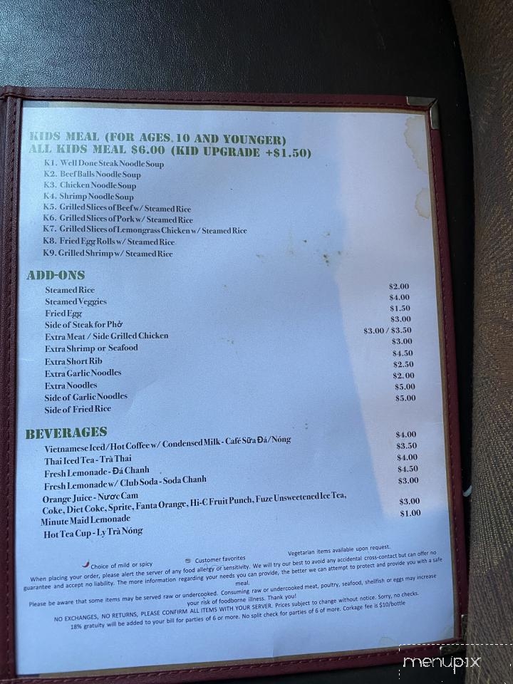 CreAsian Bistro - Pittsburg, CA menu_pic
