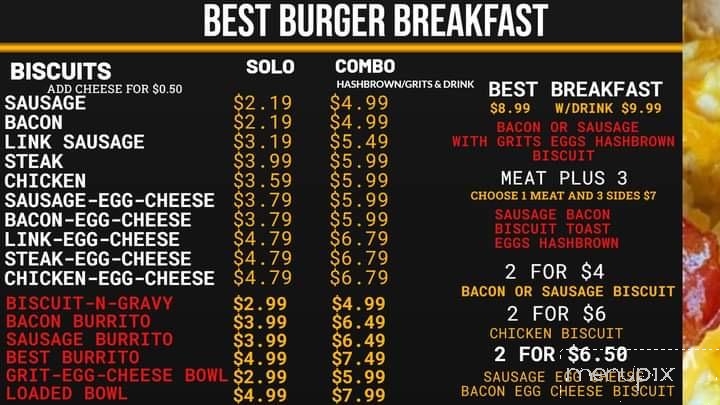 Best Burger - Midland City, AL menu_pic