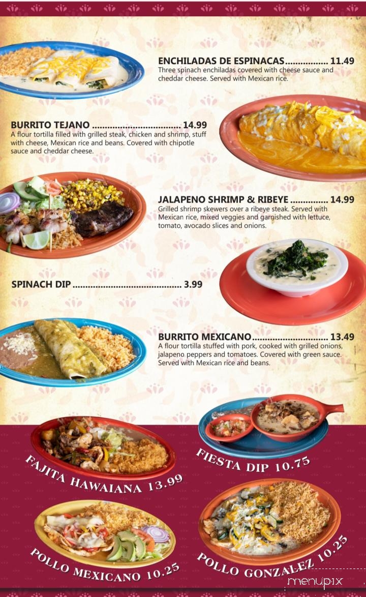 La Rosita Mexican Restaurant - Greenbrier, AR menu_pic