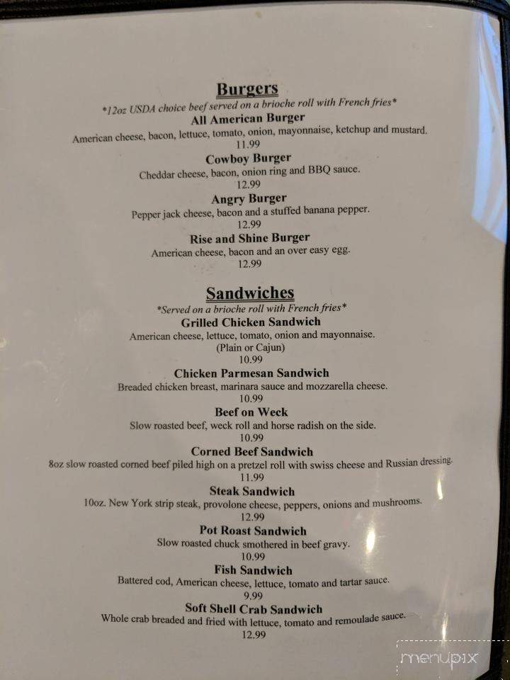 Route 5 Grill and Seafood - Hamburg, NY menu_pic