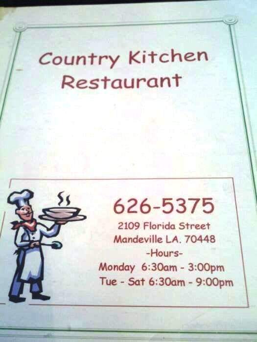 Country Kitchen - Mandeville, LA