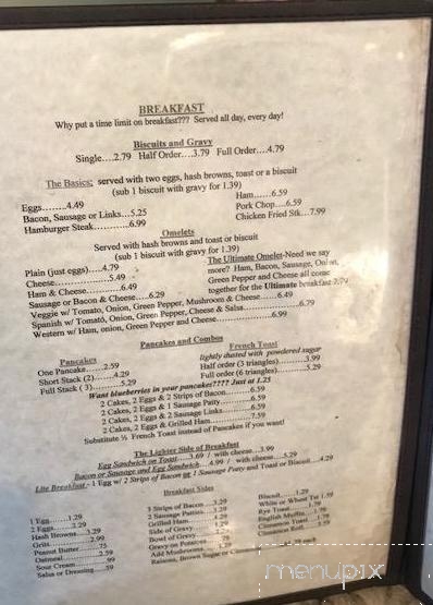 Englewood Cafe - Independence, MO menu_pic