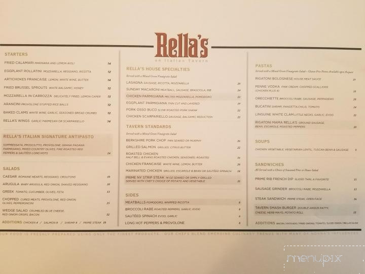 Rella's Italian Tavern - Brielle, NJ