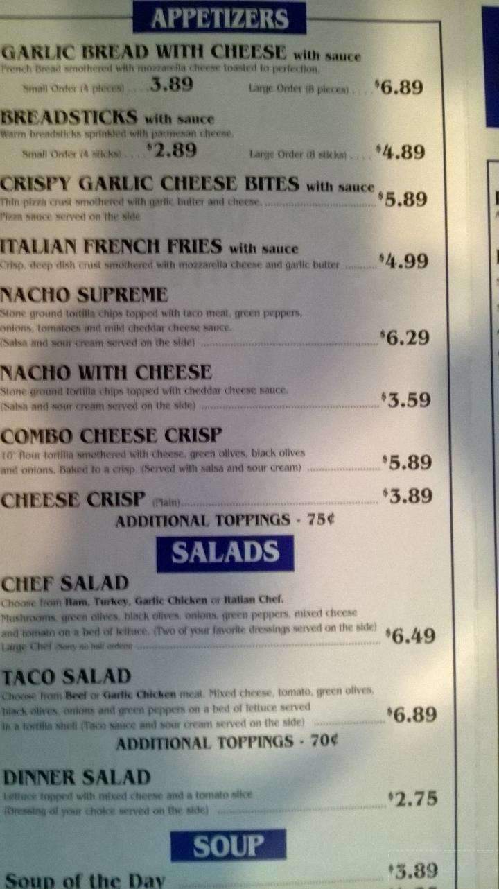 Wild Things Pizzeria & Deli - Mora, MN menu_pic