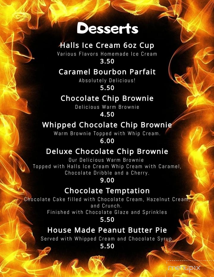 Buddy Boy Winery - Duncannon, PA menu_pic