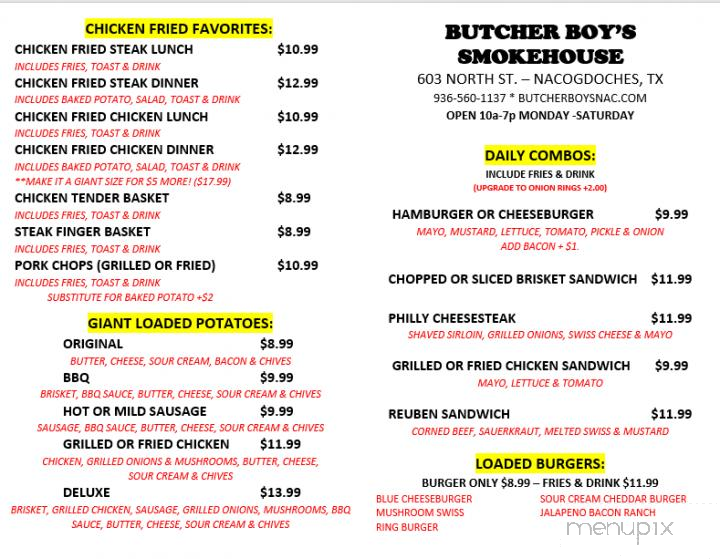 Butcher Boy's - Nacogdoches, TX