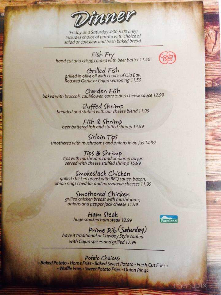 Columbus Inn - Columbus, PA menu_pic