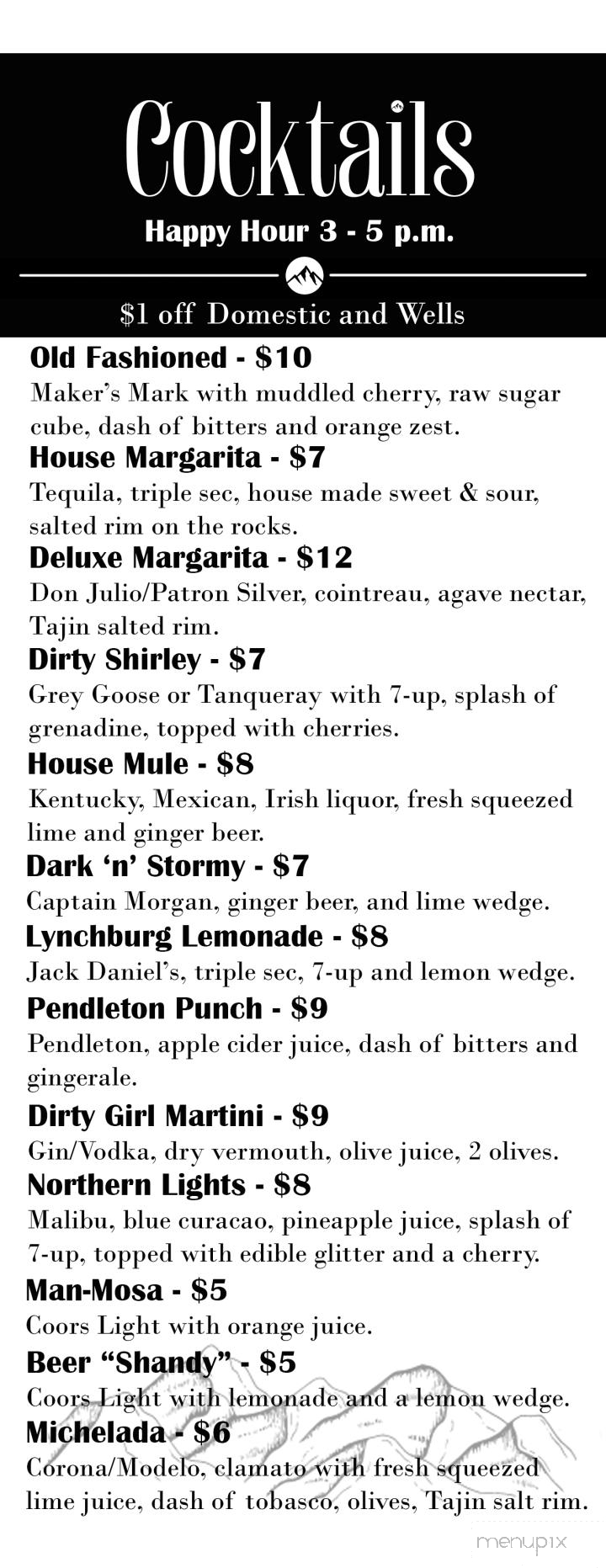 The Divide - Encampment, WY menu_pic